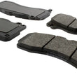 Load image into Gallery viewer, StopTech 15-18 Ford Mustang Front Street Brake Pads w/Shims &amp; Hardware - Main Product View