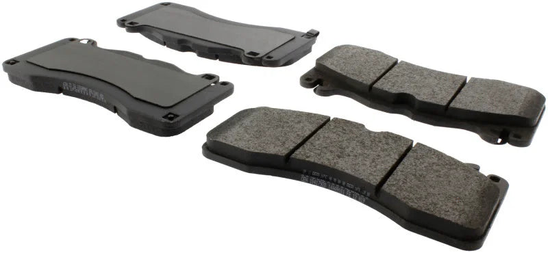 StopTech 15-18 Ford Mustang Front Street Brake Pads w/Shims & Hardware - Main Product View