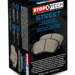 Load image into Gallery viewer, StopTech 15-20 Ford F-150 Rear Street Brake Pads w/Shims - Side View