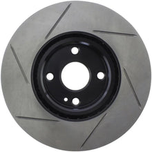 Load image into Gallery viewer, StopTech 16-17 Mazda MX-5 Front Driver Side Slotted Sport Brake Rotor - Side View