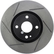 Load image into Gallery viewer, StopTech 16-17 Mazda MX-5 Front Passenger Side Slotted Sport Brake Rotor - Main Product View