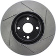Load image into Gallery viewer, StopTech 16-17 Mazda MX-5 Front Passenger Side Slotted Sport Brake Rotor - Side View