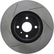 Load image into Gallery viewer, StopTech 16-18 Mazda Miata MX-5 Sport Slotted Front Left Rotor - Side View