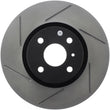 Load image into Gallery viewer, StopTech 16-18 Mazda Miata MX-5 Sport Slotted Front Right Rotor - Main Product View