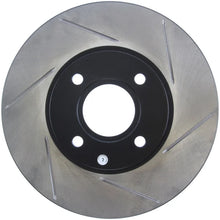 Load image into Gallery viewer, StopTech 2014 Ford Fiesta Left Front Disc Slotted Brake Rotor - Main Product View