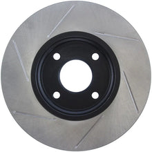 Load image into Gallery viewer, StopTech 2014 Ford Fiesta Left Front Disc Slotted Brake Rotor - Side View