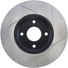 Load image into Gallery viewer, StopTech 2014 Ford Fiesta Right Front Disc Slotted Brake Rotor - Side View