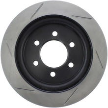 Load image into Gallery viewer, StopTech 2018 Ford F-150 Sport Slotted Rear Left Brake Rotor - Main Product View