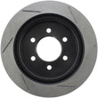 Load image into Gallery viewer, StopTech 2018 Ford F-150 Sport Slotted Rear Right Brake Rotor - Main Product View