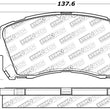 Load image into Gallery viewer, StopTech Performance 02-03 WRX Front Brake Pads - Main Product View