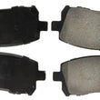 Load image into Gallery viewer, StopTech Performance 02-03 WRX Front Brake Pads - Installation View