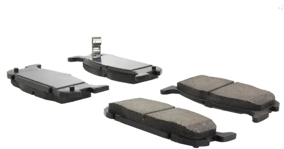 StopTech Performance 01-05 Miata w/ Sport Suspension Rear Brake Pads D891 - Back View