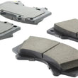 Load image into Gallery viewer, StopTech 13-18 Toyota Land Cruiser Performance Front Brake Pads - Installation View