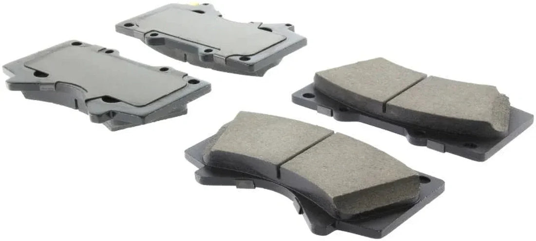 StopTech 13-18 Toyota Land Cruiser Performance Front Brake Pads - Installation View