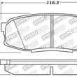 Load image into Gallery viewer, StopTech 13-18 Toyota Land Cruiser Performance Rear Brake Pads - Main Product View