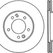 Load image into Gallery viewer, StopTech 89-92 Mazda RX-7 Slotted &amp; Drilled Right Front Rotor - Side View