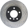 Load image into Gallery viewer, StopTech 9/07-09 BMW 328 Slotted &amp; Drilled Left Front Rotor - Main Product View