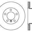 Load image into Gallery viewer, StopTech 9/07-09 BMW 328 Slotted &amp; Drilled Left Front Rotor - Installation View