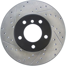 Load image into Gallery viewer, StopTech 9/07-09 BMW 328 Slotted &amp; Drilled Right Front Rotor - Main Product View