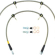Load image into Gallery viewer, StopTech 91-05 Acura NSX Front SS Brake Lines - Installation View