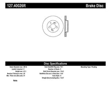 Load image into Gallery viewer, StopTech 97-01 Acura Integra Type R / 97-01 Honda CR-V Slotted &amp; Drilled Right Front Rotor - Installation View