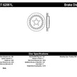 Load image into Gallery viewer, StopTech 97-10 Chevy Corvette Slotted &amp; Drilled Rear Left Rotor - Side View