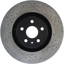 Load image into Gallery viewer, StopTech Drilled &amp; Slotted Left Sport Brake Rotor for 2009 Cadillac CTS-V - Main Product View