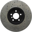 Load image into Gallery viewer, StopTech Drilled Sport Brake Rotor - Back View