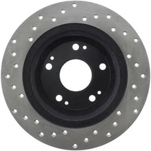 Load image into Gallery viewer, StopTech Drilled Sport Brake Rotor - Side View