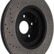 Load image into Gallery viewer, StopTech Drilled Sport Brake Rotor - Main Product View