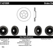 Load image into Gallery viewer, StopTech Infiniti G37 / Nissan 370Z SportStop Slotted &amp; Drilled Front Right Rotor - Back View