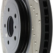 Load image into Gallery viewer, StopTech Infiniti G37 / Nissan 370Z SportStop Slotted &amp; Drilled Front Right Rotor - Additional View 5