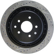 Load image into Gallery viewer, StopTech Infiniti G37 / Nissan 370Z SportStop Slotted &amp; Drilled Rear Right Rotor - Additional View 7