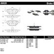 Load image into Gallery viewer, StopTech Performance 01-02 BMW Z3 / 03-09 Z4 / 10/90-07 3 Series / 99-09 Saab 9-5 Rear Brake Pads - Additional View 5