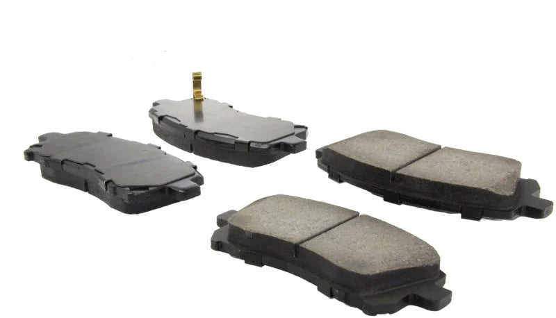 StopTech Performance 02-03 WRX Front Brake Pads - Side View