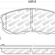 Load image into Gallery viewer, StopTech Performance 02-05 Infiniti G35 / 07-09 Nissan Altima/Sentra / 6/02-05 350Z Front Brake Pa - Additional View 5