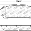 Load image into Gallery viewer, StopTech Performance 03-05 WRX Rear Brake Pads - Main Product View