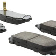 Load image into Gallery viewer, StopTech Performance 03-05 WRX Rear Brake Pads - Side View