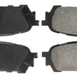 Load image into Gallery viewer, StopTech Performance 03-05 WRX Rear Brake Pads - Back View