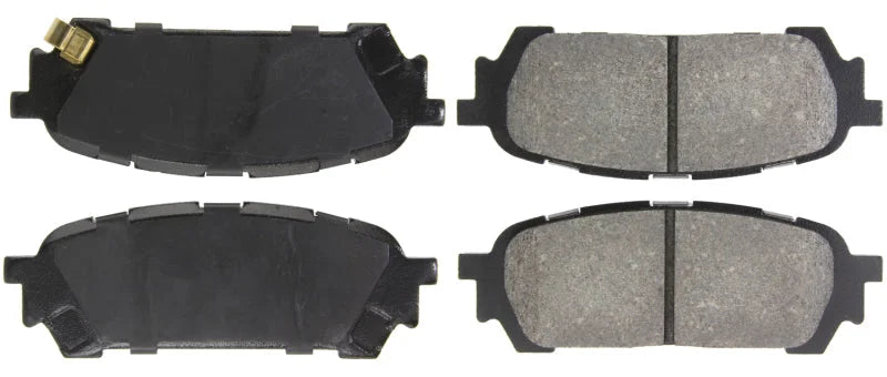 StopTech Performance 03-05 WRX Rear Brake Pads - Back View