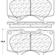 Load image into Gallery viewer, StopTech Performance 03-09 Lexus GX 470 Front Brake Pads - Main Product View
