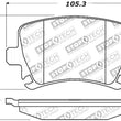 Load image into Gallery viewer, StopTech Performance 06-09 Audi A3 / 05-09 Audi A4/A6 / 08-09 Audi TT / 06-09 VW GTI / 06-09 Jetta - Back View