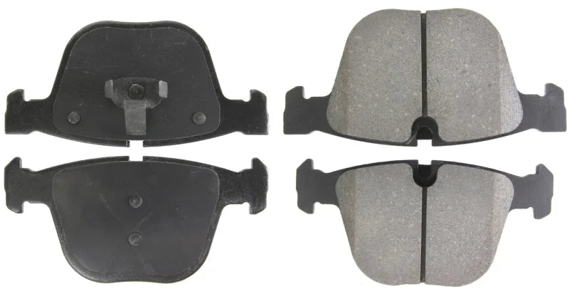StopTech Performance 06-09 BMW M5 E60 / 07-09 M6 E63/E63 Rear Brake Pads - Back View