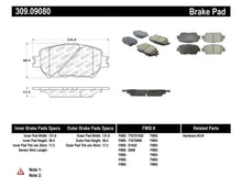 Load image into Gallery viewer, StopTech Performance 06 Lexus GS / 09-10 IS Front Brake Pads - Installation View