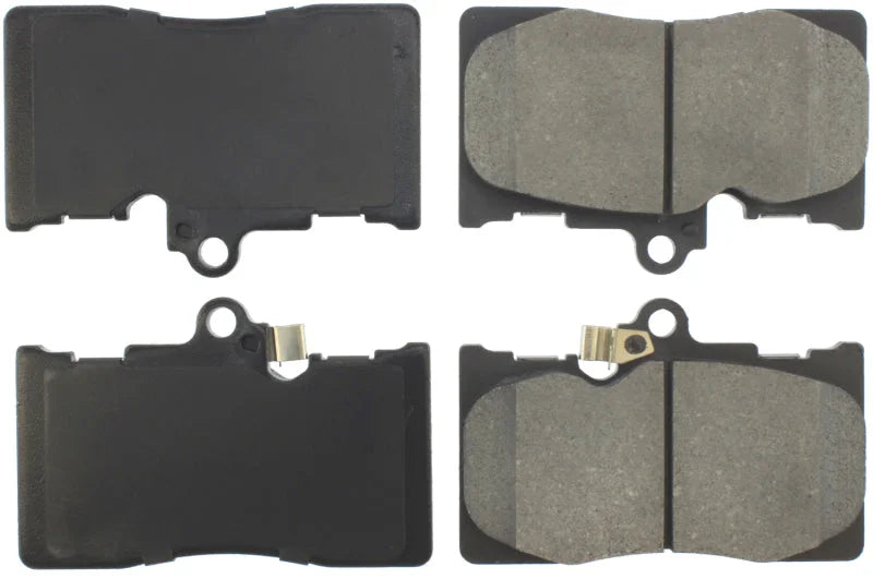 StopTech Performance 06 Lexus GS300/430 / 07-08 GS350 / 06-08 IS350 Front Brake Pads - Back View