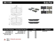 Load image into Gallery viewer, StopTech Performance 06 Lexus GS300/430 / 07-08 GS350 / 06-08 IS350 Front Brake Pads - Installation View