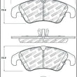 Load image into Gallery viewer, StopTech Performance 08-10 Audi A5 / 10 S4 / 09-10 Audi A4 (except Quattro) Front Brake Pads - Main Product View
