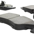 Load image into Gallery viewer, StopTech Performance 08-10 Audi A5 / 10 S4 / 09-10 Audi A4 (except Quattro) Front Brake Pads - Side View