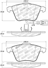 Load image into Gallery viewer, StopTech Performance 08-13 Audi TT Quattro / 12 VW Golf R Front Brake Pads - Additional View 5