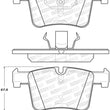 Load image into Gallery viewer, StopTech Performance 13-15 BMW 320i Front Brake Pads - Back View